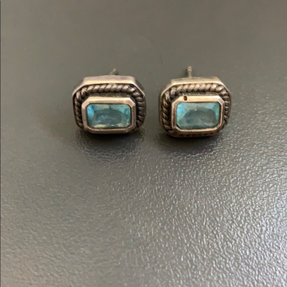 Topaz earring